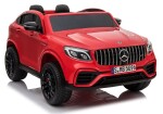 Mamido Dětské elektrické autíčko Mercedes GLC 63S 4x4 dvoumístné červené