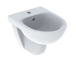 GEBERIT - Selnova Compact Závěsný bidet, otvor pro baterii, bílá 500.368.01.7