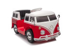 Mamido Elektrické autíčko Volkswagen T1 Classic Bus 12V | EVA | ECO červené