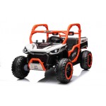 Mamido Dětské elektrické autíčko Farmer Truck UTV Racing 4x4 24V bílé