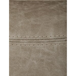 TV a relaxační křeslo s manuálním ovládáním, potah lanýžová látka v dekoru vintage