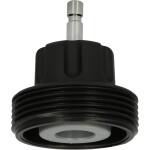 KS Tools 150.1958 Chladicí systém adaptér M62,7 x 3,0, černá