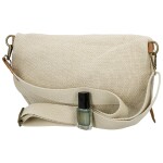 Trendy dámská textilní ledvinka Lena, béžová