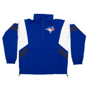 New Era Pánská bunda Toronto Blue Jays MLB Quarter Zip Windbreaker Velikost: L