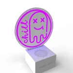 SBS Music Hero NEON CHILL MOOD fialová / Bezdrátový reproduktor / 3 W