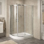 HOPA - Sprchový asymetrický kout s vaničkou IBIZA II - Barva rámu - Chrom/Leštěný hliník (ALU), Rozměr A - 100, Rozměr B - 80, Směr zavírání - Levé (SX), Výplň - Čiré bezpečnostní sklo - 5 mm OLBIBI210L