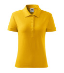 Cotton polokošile dámská žlutá 2XL