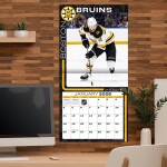 JF Turner Kalendář Boston Bruins NHL 2026 Wall Calendar