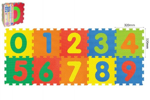 Pěnové puzzle - Čísla