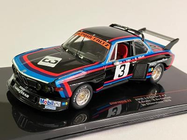 BMW 3.5 CSL GR.5 #3 6h Silverstone 1976 - 1/43 IXO GTM166LQ (M22-66)