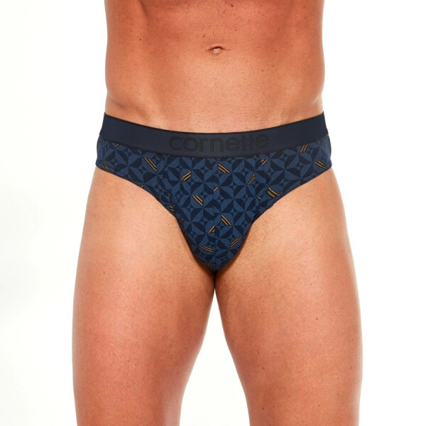 Pánské slipy 507/24 High emotion - CORNETTE tmavě modrá XL