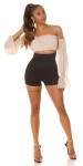 Sexy KouCla High Waist Shorts 70 Look black