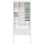 ABN SZ207ZA2501R Venkovní rozvodnice s elektroměrem Obsah 1 ks