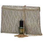 Luxusní dámské psaníčko Michelle Moon Elizara, zlaté