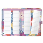 Busy B Týdenní diář To Do FLoral A6 – 2026/27, růžová barva, papír