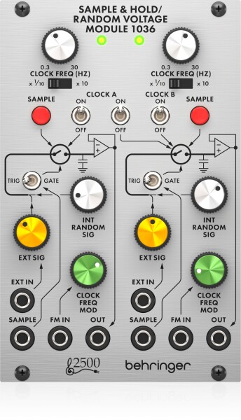 Behringer SAMPLE & HOLD / RANDOM VOLTAGE MODULE 1036