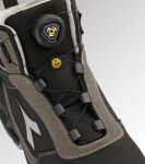 Bezpečnostní obuv Diadora SHARK STABLE IMP LEA Q MID S3S FO SR SC ESD Velikost boty: 44, Černá