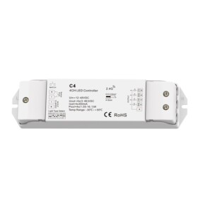 RGBW LED Driver DMX, 24V, CC k LED osvětlení SENTIOTEC Spot CFSSTC752L