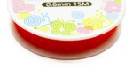 Elastomer - barevný - ∅ 0,6 mm - 15 m - 1 ks Barva: Neonově žlutá