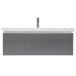 Koupelnová skříňka s umyvadlem a baterií SAT Feel 100x30x44,8 cm antracit mat SATFEEL100ANTU4BA SATFEEL100ANTU4BA