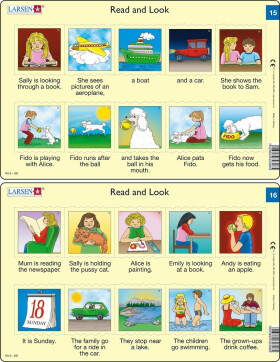 Učební puzzle MIDI - Angličtina-krátký text RA8/10 dílků(2 druhy) - Lego Smartlife