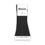Netlačící ponožky Steven art.018 bílá 35-38