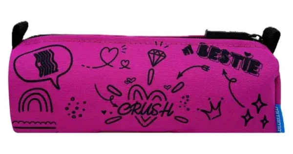 Mitama Slangate Bestie růžová / Penál / zip s poutkem (62750-90018)