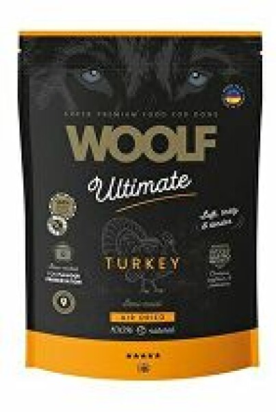 WOOLF Ultimate DogFood Turkey 1kg