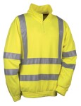 Reflexní pracovní mikina COFRA ROUTE Barva: Reflexní žlutá, Velikost: XL (CAROUTE_00_XL)