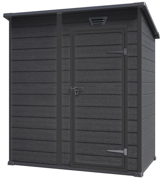KETER ESSENTIAL 6x4 domek tmavě šedá/černá