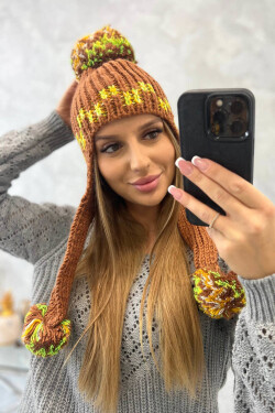 Dámská ušanka Nadia K321 camel UNI