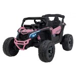 Mamido Elektrické autíčko Buggy Can-Am Maverick 24V 4x200W růžové