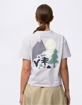 Tričko Fjällräven Forest Walk T-shirt W 452 Lavender Mist