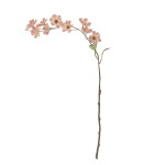 Bloomingville Umělá květina Wild Cherry Rose 90 cm, růžová barva, plast