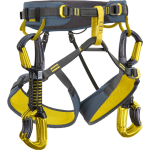 Sedací úvazek Climbing Technology Wall harness Mustard/Anthracite