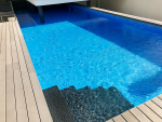 Bazénová fólie ELBE SBG Supra Marble Blue 1,65 m šířka, 1 m délka, 1,6 mm tloušťka - (mramor - 920/20) metráž - cena je za m2