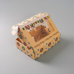 Cake star Vánoční krabice "domeček" 25x17x7cm