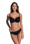 Dámská podprsenka 2112 Azalea black plus - AVA černá 75/J