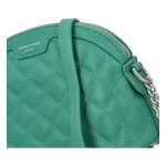 Prošívaná crossbody kabelka Nicole, zelená