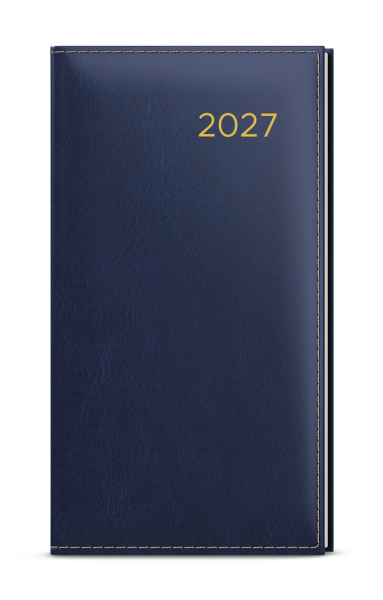 Týdenní diář 2027 Baloušek Jakub Premier kapesní modrá