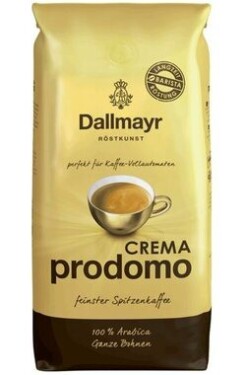 Dallmayr Crema Prodomo Prémiová Zrnková Káva 1 kg