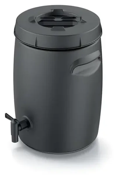 PROSPERPLAST Kompostér COMBIOLIQ černá / Objem 25 L / Šířka 29,6 cm / Výška 42,5 cm / Plast (IBFT25-S411)