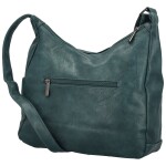 Stylová dámská koženková crossbody kabelka Gianni, modrá