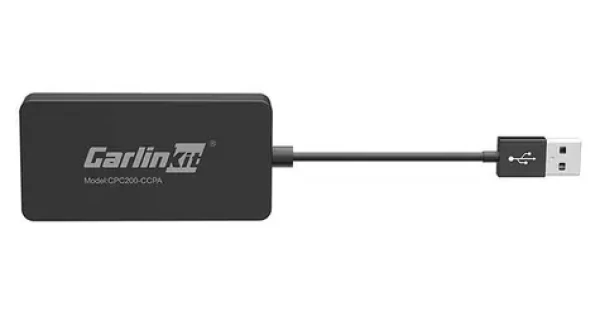 CarlinKit CCPA černá / Bezdrátový adaptér do auta / CarPlay / Android Auto / Bluetooth (CPC200-CCPA)