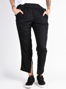 RVCA SHIFTLESS black plátěné kalhoty dámské