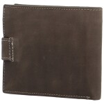 Pánská kožená peněženka WILD Parwen, tmavě hnědá