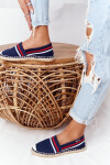 Espadrilles On Braided Sole Big Star HH274483 Navy Blue