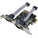 Conceptronic EMRICK04B / PCI Express / 2x M.2 SATA SSD 2280 / M Key / B Key / B+M key (EMRICK04B)