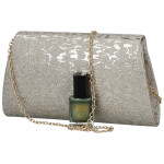 Stylové dámské psaníčko Michelle Moon Poppi, zlaté