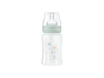 KikkaBoo Kojenecká láhev 240ml 3m+ Jungle King Mint (31302020130KB)